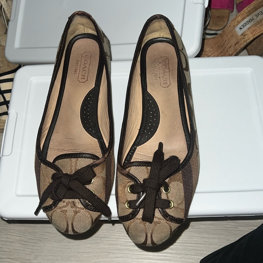 Coach Ballerina Flats